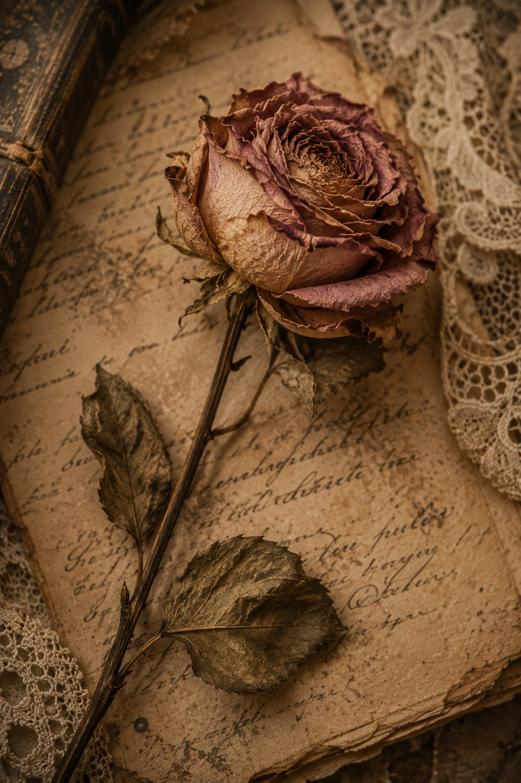 dried rose